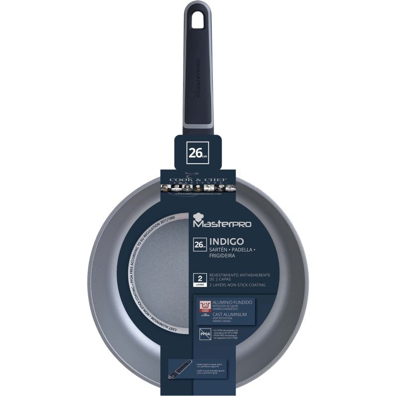 Сковородка MasterPro Indigo 26см (BGMP-7973)