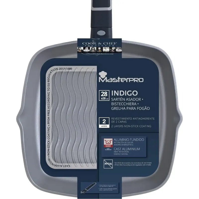 Сковородка MasterPro Indigo 28см (BGMP-7976)