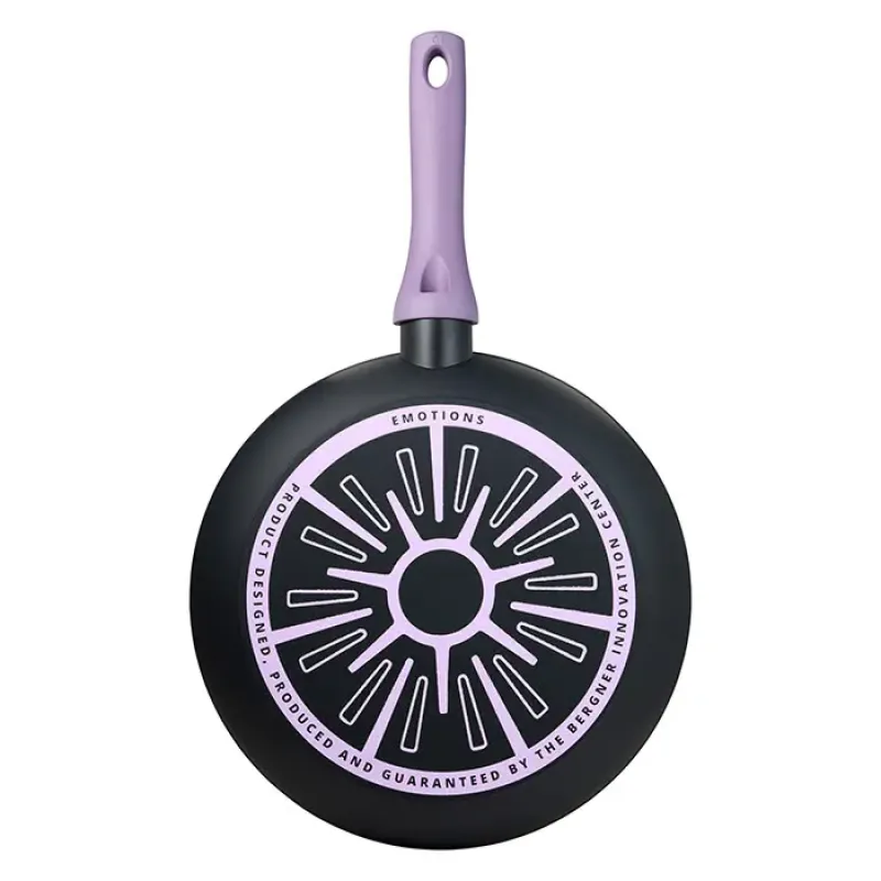 Сковорідка Bergner Emotions, 20 см, фіолетова (BG-56100-PU)