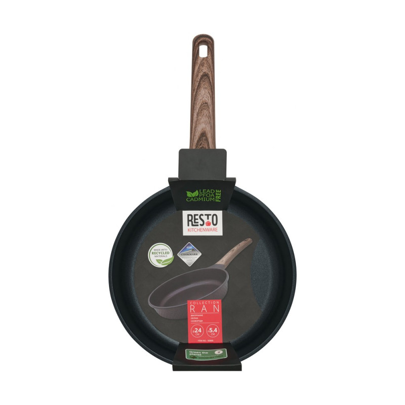 Сковорідка Resto Ran Black 24см (93909)