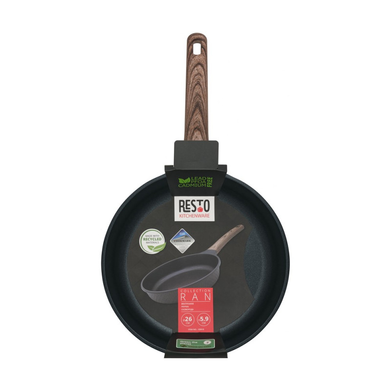 Сковородка Resto Ran Black 26см (93910)