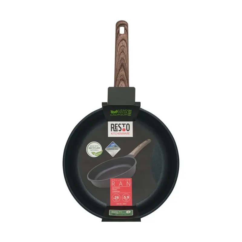 Сковородка Resto Ran Black 26см (93910)