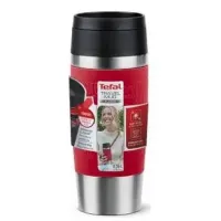 Термос Tefal Travel Mug Classic, 360мл, нержавіюча сталь, червоний (N2020410)