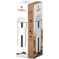 Термос BERGNER Coffee & Tea Lovers 0.46л White (BG-37789-WH)