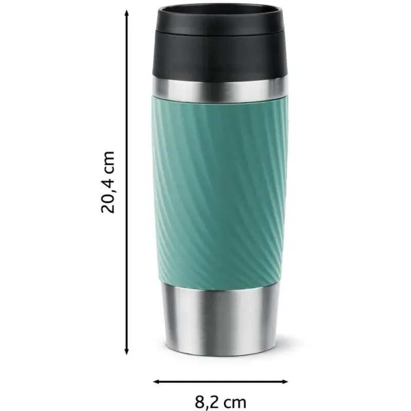 Термос Tefal Travel Mug Classic Twist 0.36 л Зелений (N2024310)