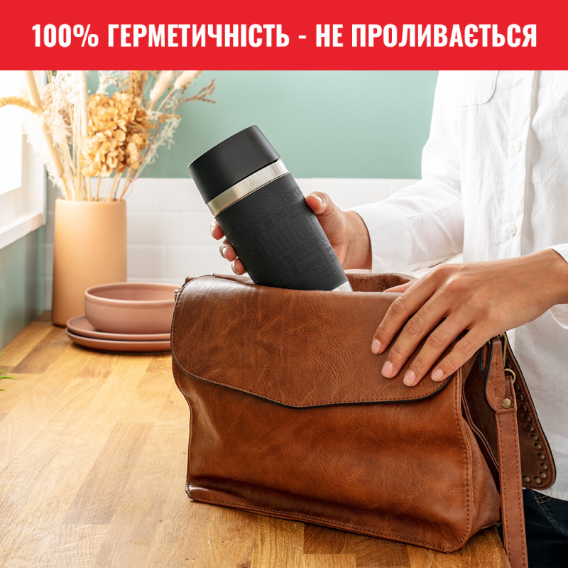 Термос Tefal Travel Mug Classic 0.36 л Чорний (N2020210)
