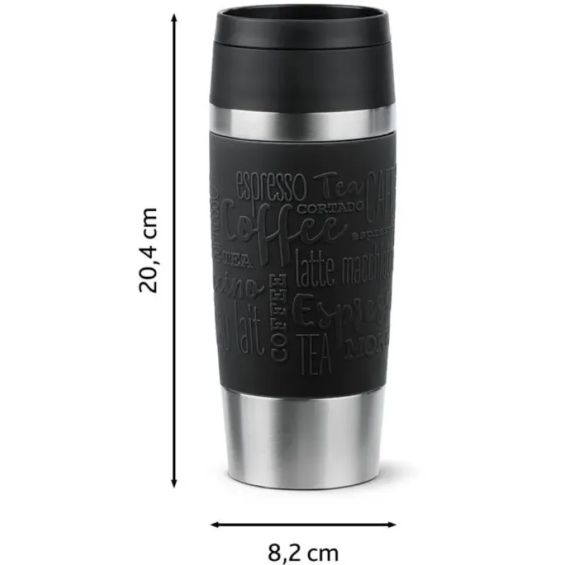 Термос Tefal Travel Mug Classic 0.36 л Чорний (N2020210)