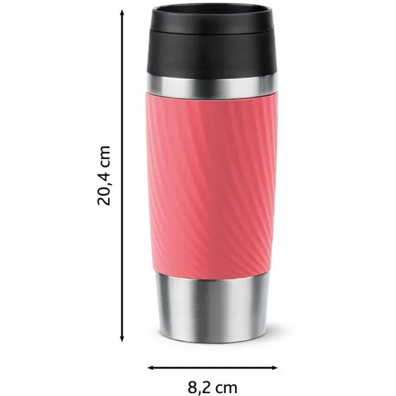 Термос Tefal Travel Mug Classic Twist 0.36 л Кораловий (N2024410)