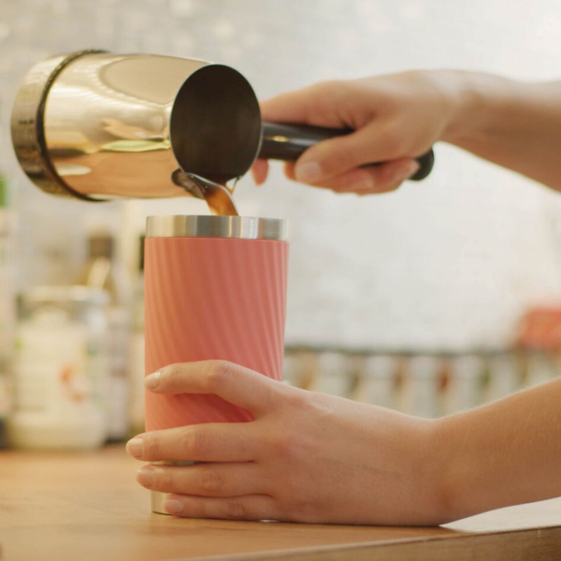 Термос Tefal Travel Mug Classic Twist 0.36 л Кораловий (N2024410)