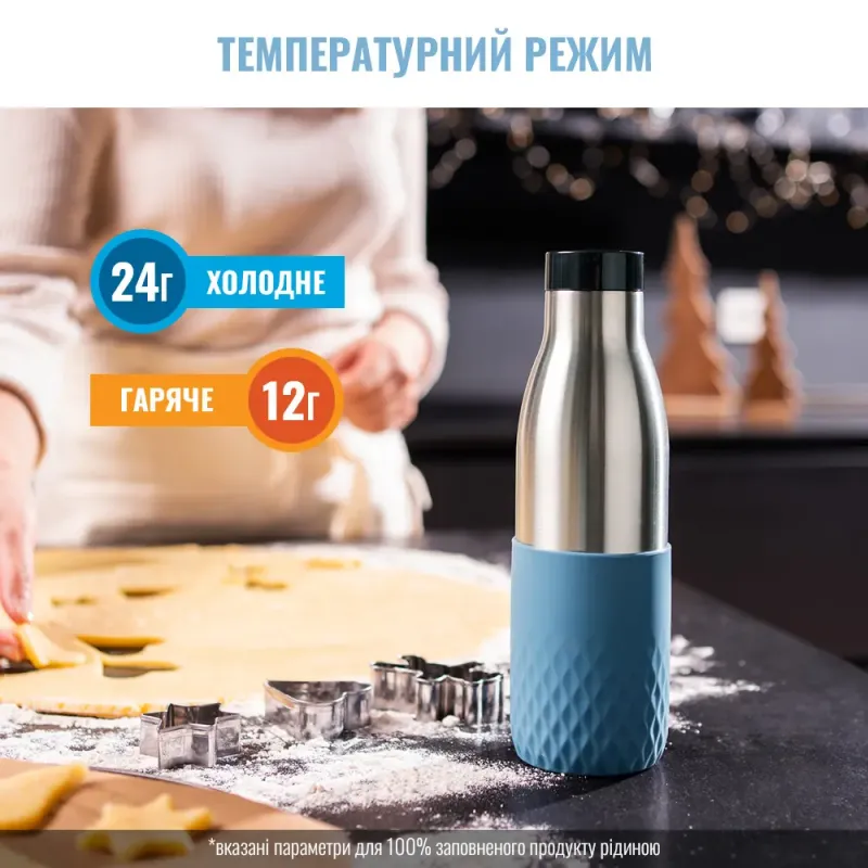 Термос Tefal Bludrop soft touch 500 мл Blue (N3110710)