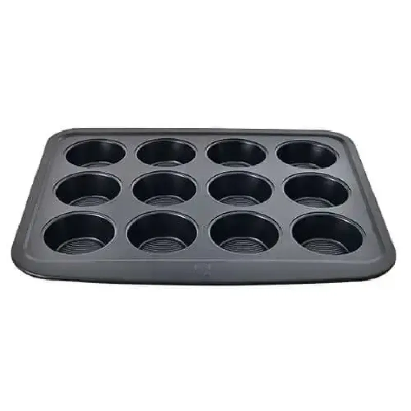 Посуд для запікання Форма для випікання мафінів MasterPro Foodies collection, на 12 маффінів (BGMP-7342)