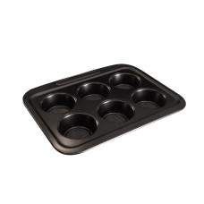 Форма для випікання мафінів MasterPro Foodies collection, 28.9x23.1 см, 6 мафінів (BGMP-7341)