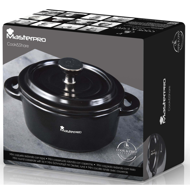 MasterPro Foodies cook & share, 12.9X9.8 см, кругла (BGMP-10204)