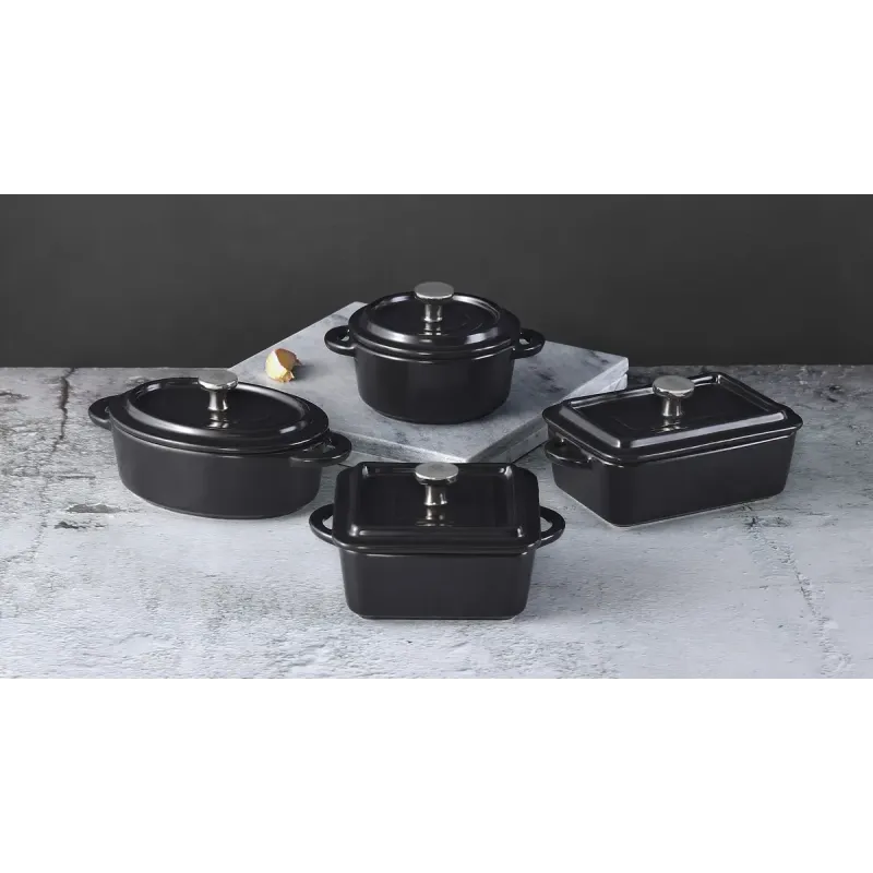 Посуд для запікання MasterPro Foodies cook & share, 12.9X9.8 см, кругла (BGMP-10204)
