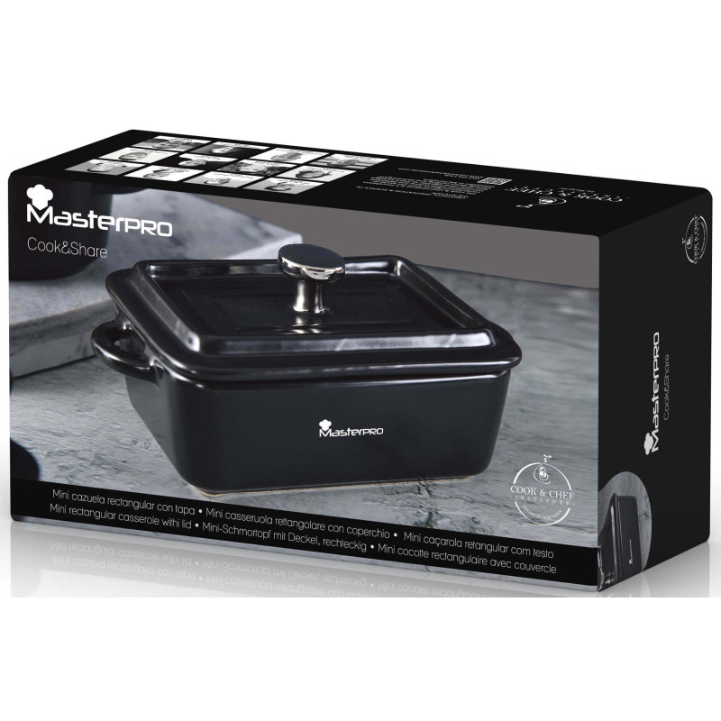 MasterPro Foodies cook & share, 15.8X9 см, прямокутна (BGMP-10201)