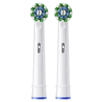 Насадка для зубної електрощітки Oral-B EB50RX Pro Cross Action White 2 шт.