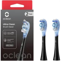 Насадка для зубної електрощітки Oclean UW03 Ultra White Black 2pcs (6970810556995)