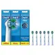 Насадка для зубної електрощітки Oral-B EB50RX Pro Cross Action White 6 шт.