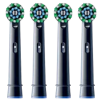 Насадка для зубної електрощітки Oral-B EB50BRX Pro Cross Action Black 4 шт.