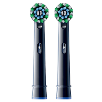 Насадка для зубної електрощітки Oral-B EB50BRX Pro Cross Action Black 2 шт.