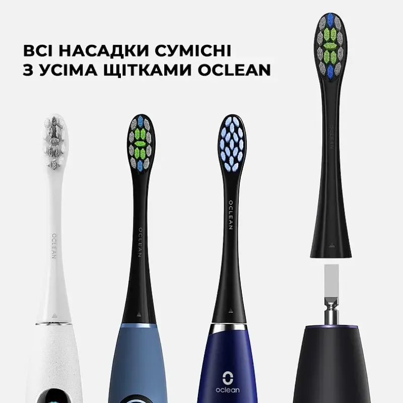 Насадка для зубной электрощетки Oclean Gum Care Brush Head White P1S12 W06 (6970810552263)