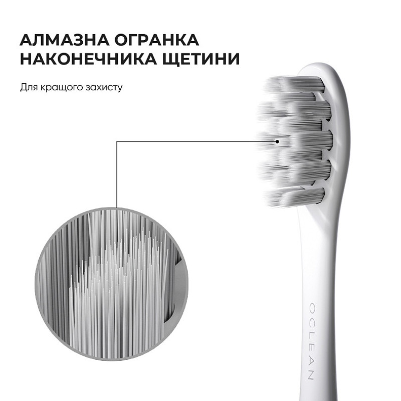 Насадка для зубної електрощітки Oclean Gum Care Brush Head White P1S12 W06 (6970810552263)