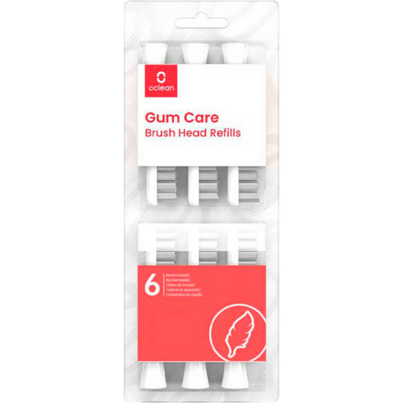 Насадка для зубної електрощітки Oclean Gum Care Brush Head White P1S12 W06 (6970810552263)