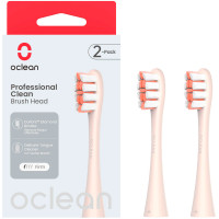 Насадка для зубної електрощітки Oclean Brush Head Professional clean 2-pack Golden (6970810553970)