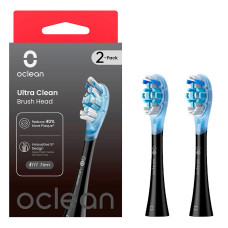 Насадка для зубной электрощетки Oclean Brush Head Ultra Clean 2-pack Black (6970810553543)