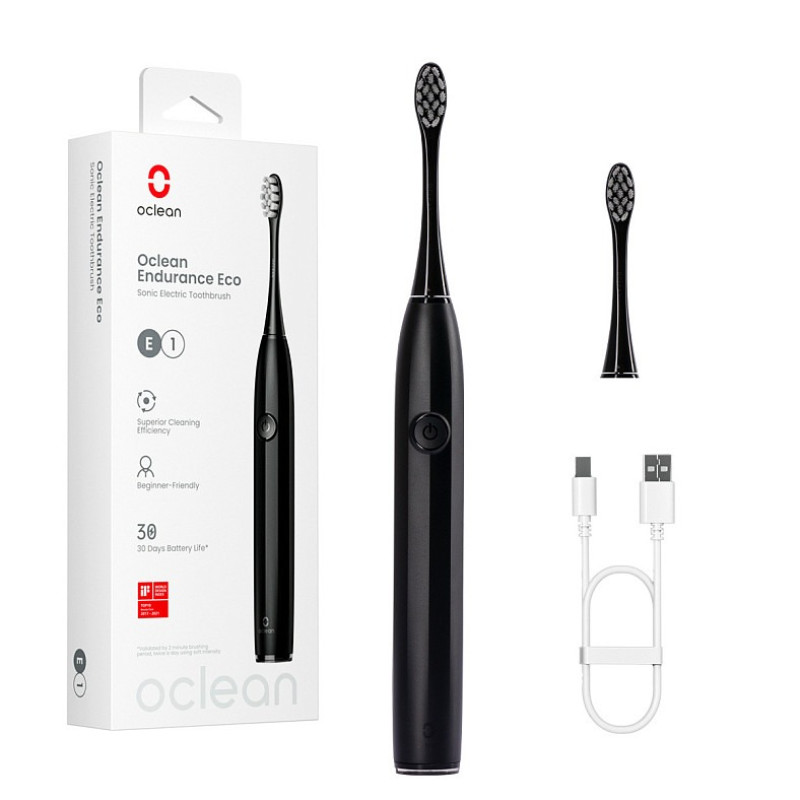 Oclean Endurance Eco Electric Toothbrush Black (6970810553321)