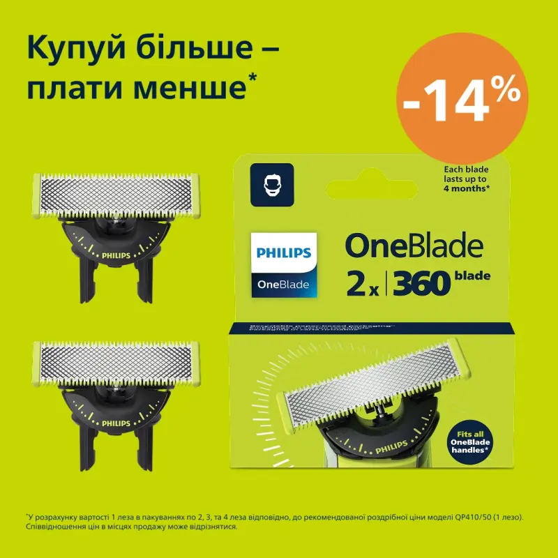 Philips OneBlade 360 QP420/50