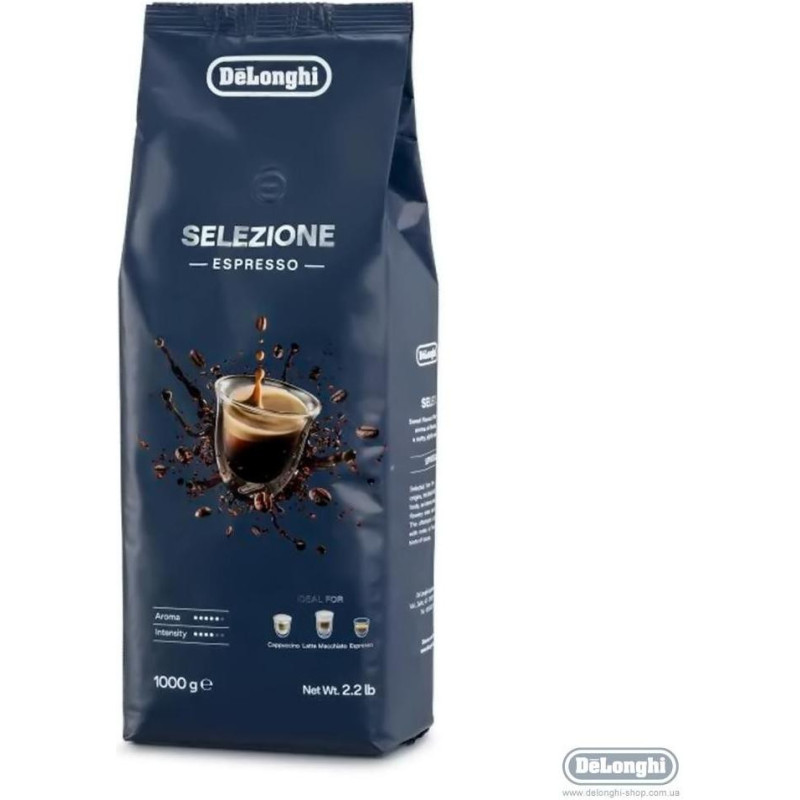 Кофе Delonghi Selezione в зернах 1 кг (DLSC617)