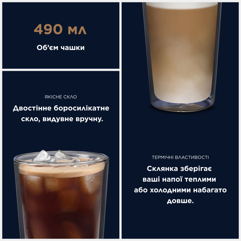 Delonghi DRINKS 2 шт. 490 мл (DLSC319)