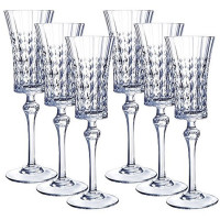 Cristal D’Arques Набор бокалов для шампанского Lady Diamond 150 мл x 6 шт (L9742)
