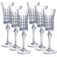 Cristal D’Arques Набор бокалов для шампанского Lady Diamond 150 мл x 6 шт (L9742)