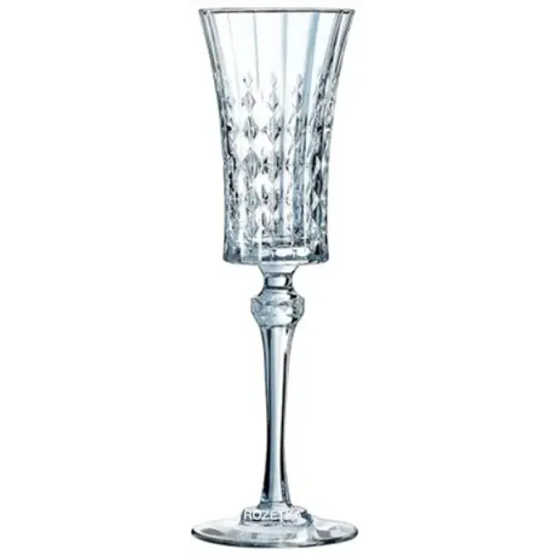 Cristal D’Arques Набор бокалов для шампанского Lady Diamond 150 мл x 6 шт (L9742)