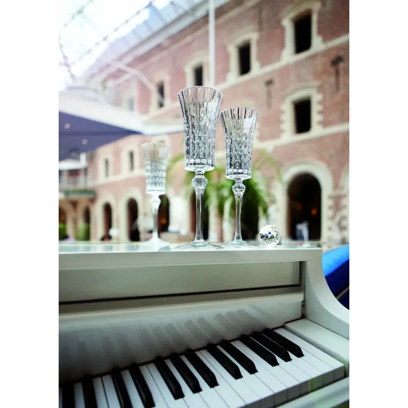 Cristal D’Arques Набор бокалов для шампанского Lady Diamond 150 мл x 6 шт (L9742)