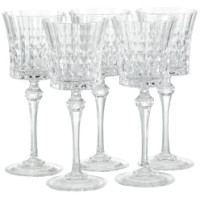 Cristal D’Arques Набор бокалов для вина Lady Diamond 190 мл x 6 шт (L9744)