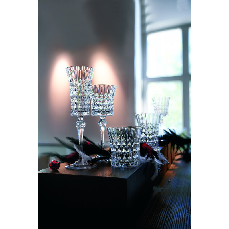 Cristal D’Arques Набор бокалов для вина Lady Diamond 190 мл x 6 шт (L9744)
