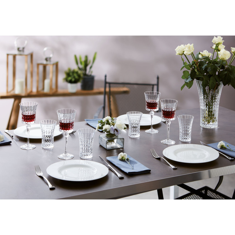 Cristal D’Arques Набор бокалов для вина Lady Diamond 190 мл x 6 шт (L9744)