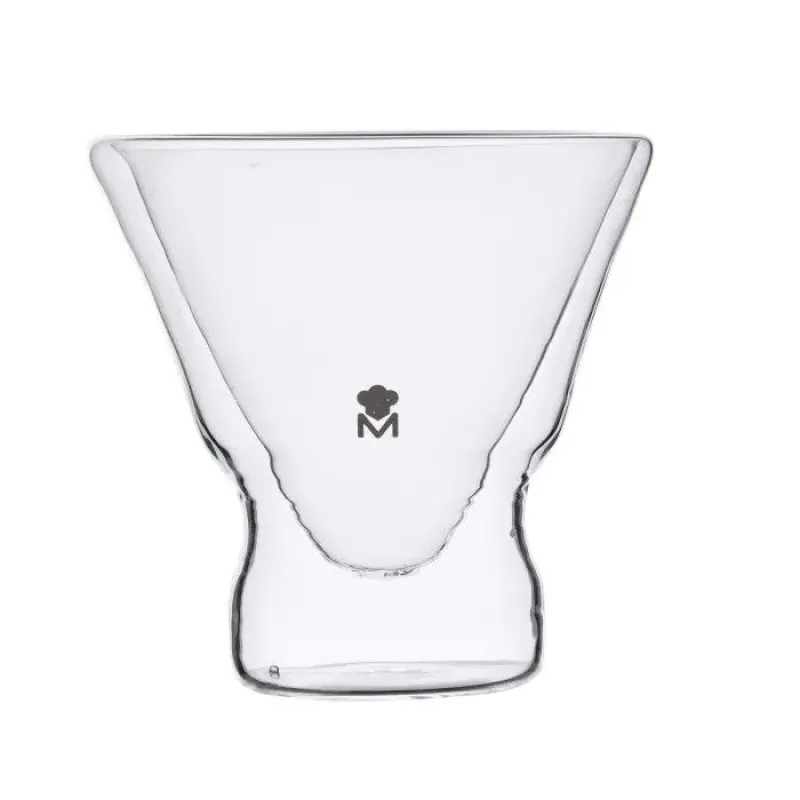 BERGNER Набір келихів для коктейлів MasterPro Mixology, з подвійними стінками, 230мл, 2 шт. (BGMP-20202)