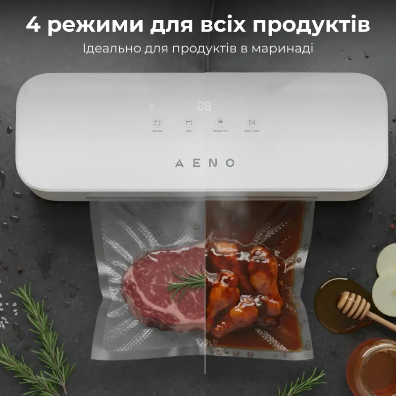 Вакуумний пакувальник AENO AVS0004W