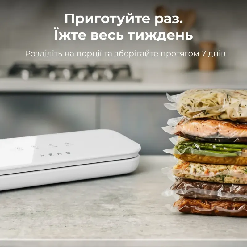 Вакуумний пакувальник AENO AVS0004W