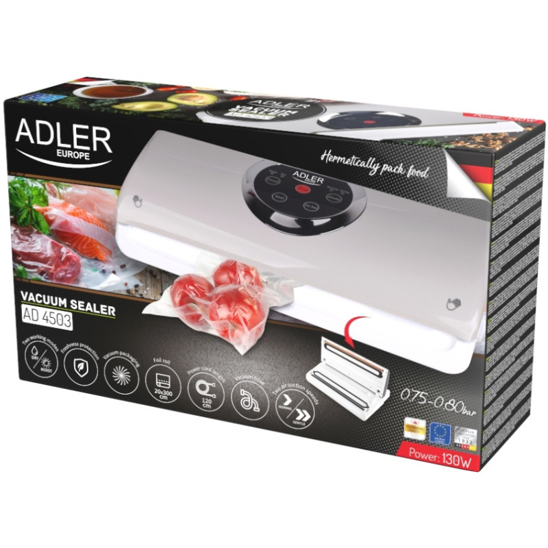 Вакуумний пакувальник Adler AD4503