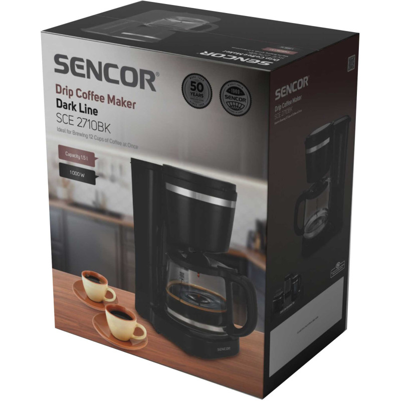Кавоварка Sencor SCE 2710BK
