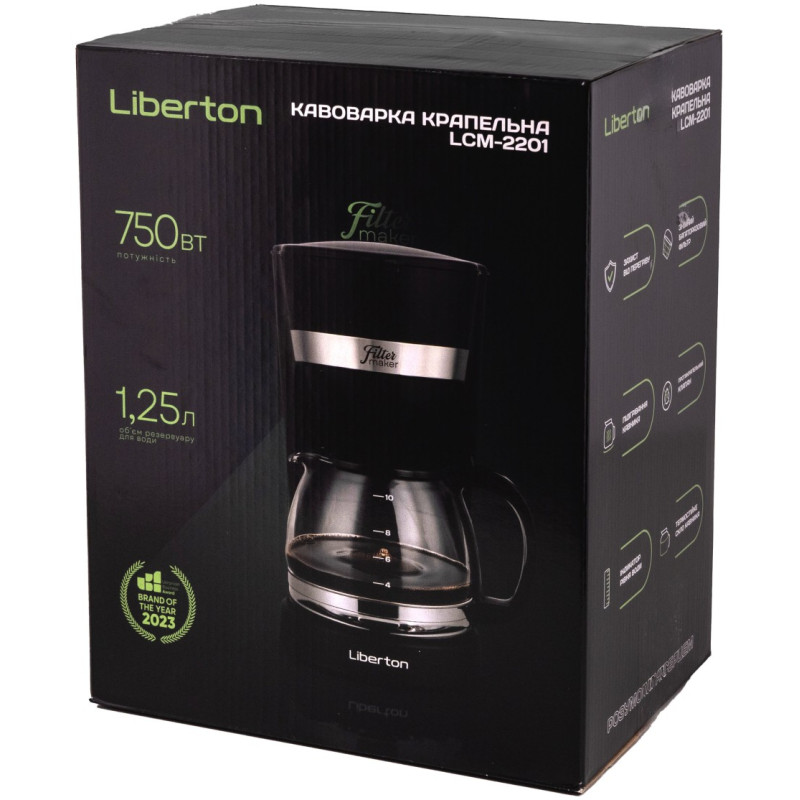 Кофеварка Liberton LCM-2201