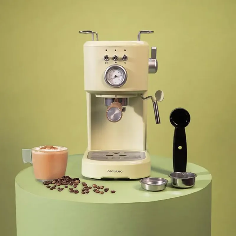 Кофеварка Cecotec Power Espresso 20 Retro Green (CCTC-01723)