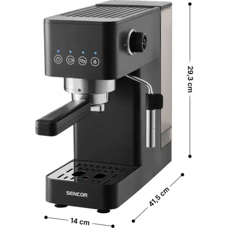 Кофеварка Sencor SES 1510BK