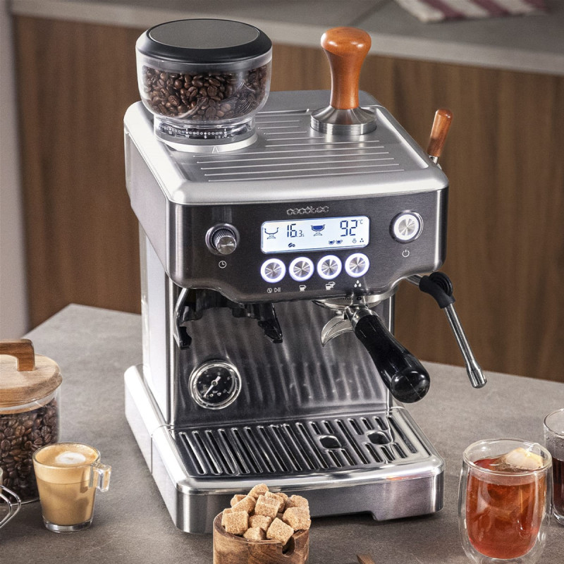 Кавоварка Cecotec Power Espresso 20 Barista Barista Steel & Grind (A01_EU01_117505)
