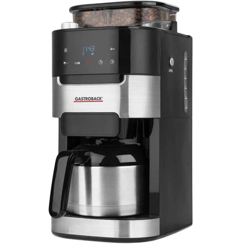 Кофеварка Gastroback Coffee Machine Grind & Brew Pro Thermo (42711S)